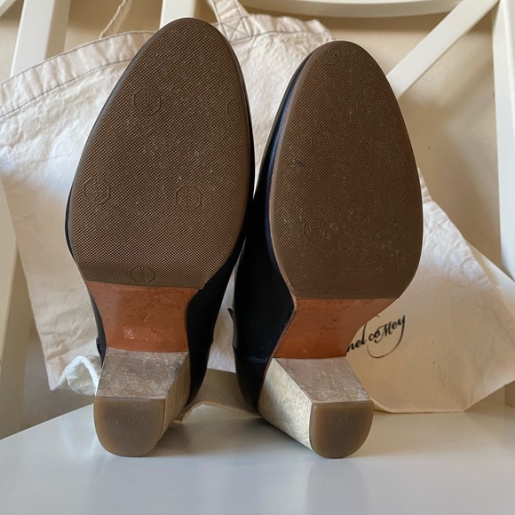 Rachel Comey size 7. Black leather Mars bootie. Worn once. Sole protectors added - Picture 6 of 7